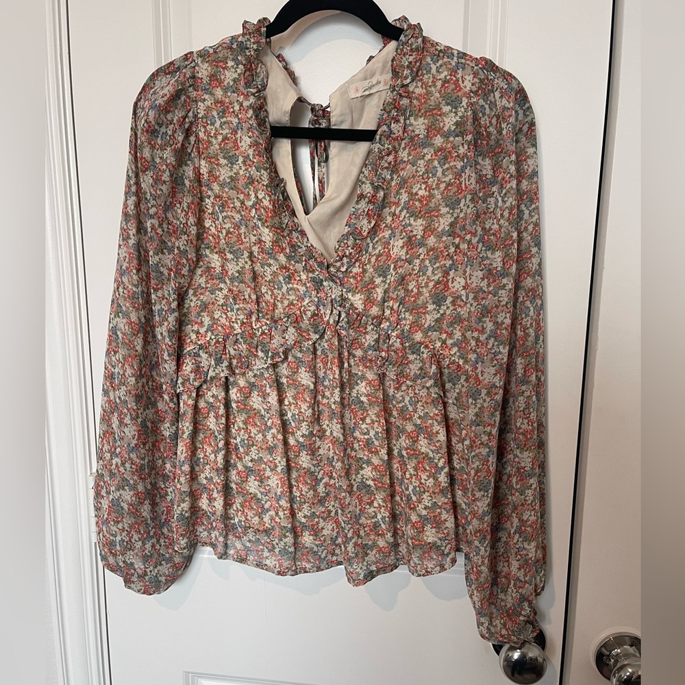 Magnolia Boutique Floral Blouse